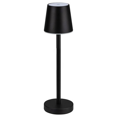 LAMPA DE MASA 3W 4000K DIMABIL CU ACUMULATOR 4000MAH - NEGRU - imagine 3